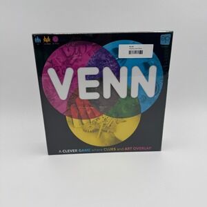 USAopoly VENN Board Game NIB Family Strategy Party Game New